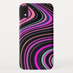 Case-Mate iPhone Case Magenta Purple Motif bleu rose