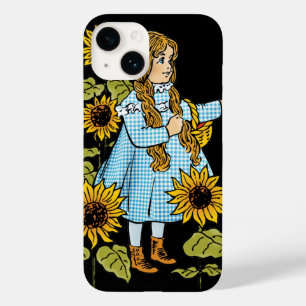 Coques Pour iPhone Magicien vintage de Oz Fairy Tale Dorothy Sunflowe