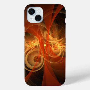 Coque iPhone 15 Mini Magie du matin Art Abstrait