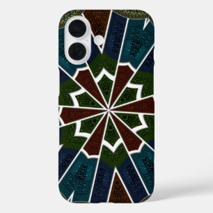 Coques iPhone 16 Magnifique Asie tendance Sari Abstrait Motif