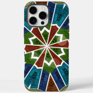 Coques iPhone 16 Pro Max Magnifique Asie tendance Sari Abstrait Motif