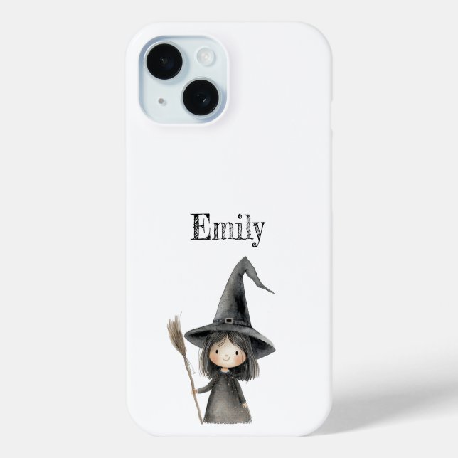 Coques Case-Mate iPhone Magnifique Sorcière personnalisée Halloween (Verso)