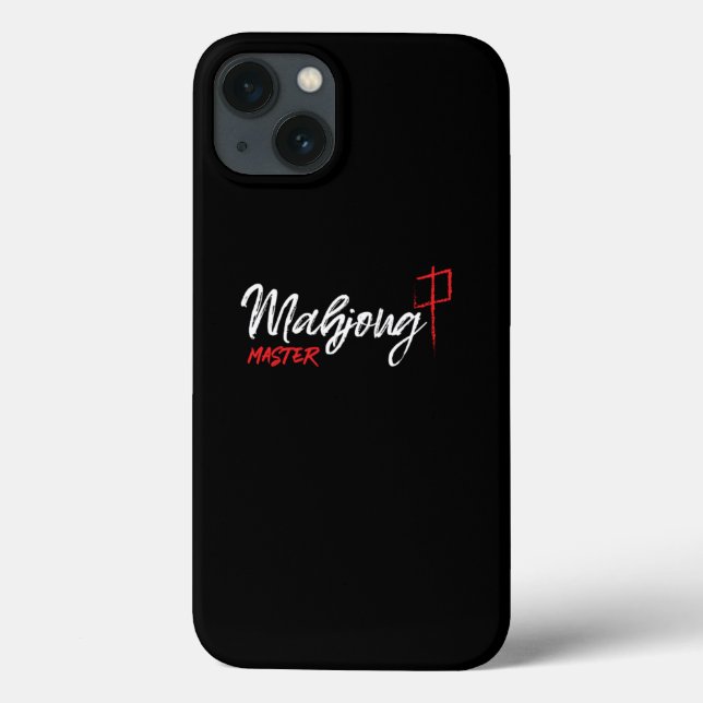 Coques Case-Mate iPhone Mahjong Master Mahjongg Joueur Cadeau (Verso)