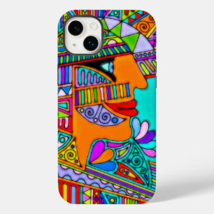 Coque Pour iPhone 14 Plus Main tirée par EDDArt - Pharaon 1
