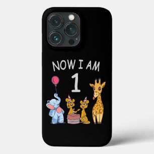 Case-Mate iPhone Case Maintenant j'ai 1 an 1er anniversaire au Zoo