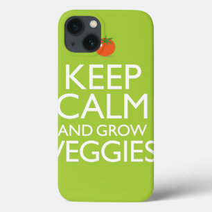 iPhone 13 Coque Maintenez calme et cultivez le légume