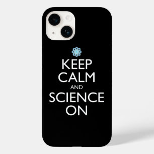 Coque Pour iPhone 14 Maintenez Le Calme Et La Science Sur