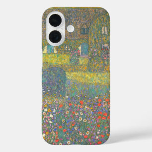Coques iPhone 16 Maison de campagne par l'Attersee par Gustav Klimt