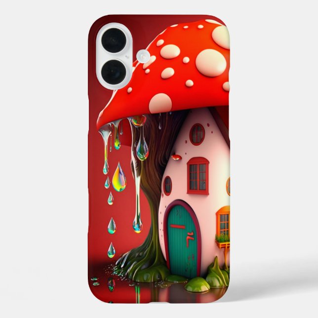 Coques Case-Mate iPhone Maison de champignons (Verso)
