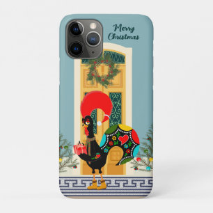 Case-Mate iPhone Case Maison de Noël portugaise avec salutations au Coq