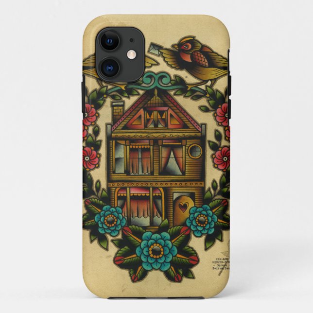 Coques Case-Mate iPhone maison douce à la maison (Dos)