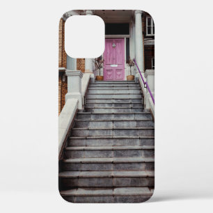 Case-Mate iPhone CASE MAISON EN BÉTON BLANC MONTRANT LE BOIS POURBOUFFÉ 