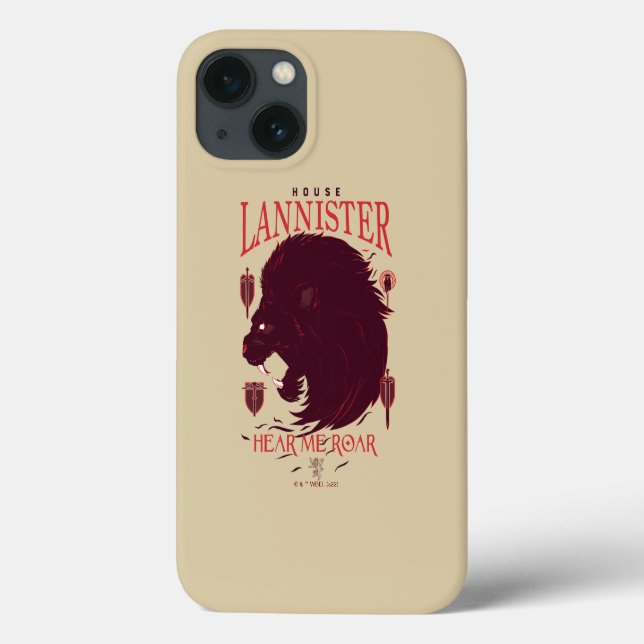 Coques Case-Mate iPhone Maison Lannister - Entendez-moi Roar (Verso)