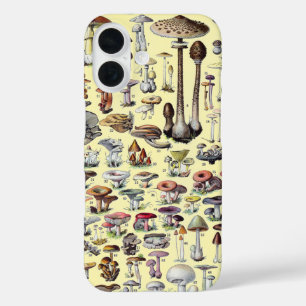 Coques iPhone 16 Maisonnette Champêtre Vintage aux Champignons Bota