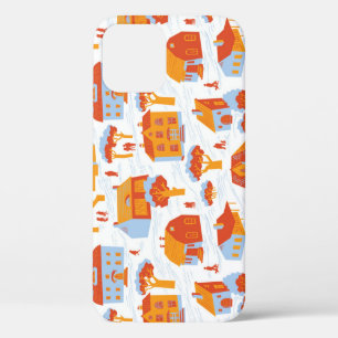 Case-Mate iPhone Case Maisons de ville mignonnes : Doodé Vintage