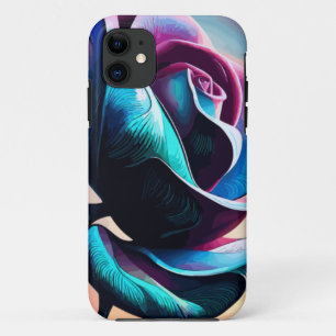 Case-Mate iPhone Case Majesté de minuit : La beauté noire des Roses noir