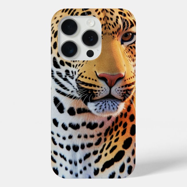 Coques Case-Mate iPhone Majestic Jaguar - Gros Chat Art de la faune (Verso)