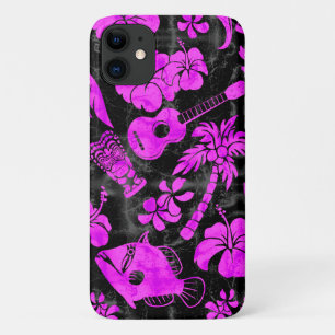 Case-Mate iPhone Case Makapuu Beach Batik magenta Hawaïen