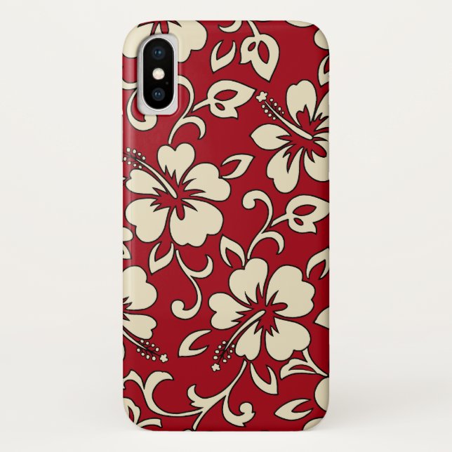 Coques Case-Mate iPhone Malia Hibiscus Hawaiian Floral (Dos)