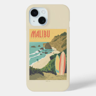 Coque Pour iPhone 15 Malibu, Californie
