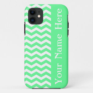 Case-Mate iPhone Case Malibu Seafoam Wave Chevron avec le nom