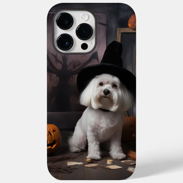 Coques Case-Mate iPhone Maltais Citrouille Halloween effroi (Verso)