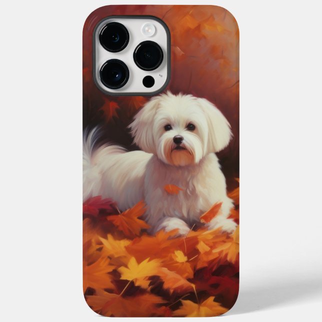Coques Case-Mate iPhone Maltais en automne Feuilles automne Inspiration (Verso)