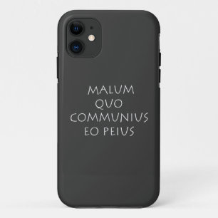 Case-Mate iPhone Case Malum quo communius eo peius