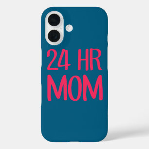 Coques iPhone 16 Maman 24 h