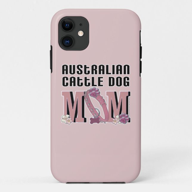 Coques Case-Mate iPhone MAMAN australienne de chien de bétail (Dos)