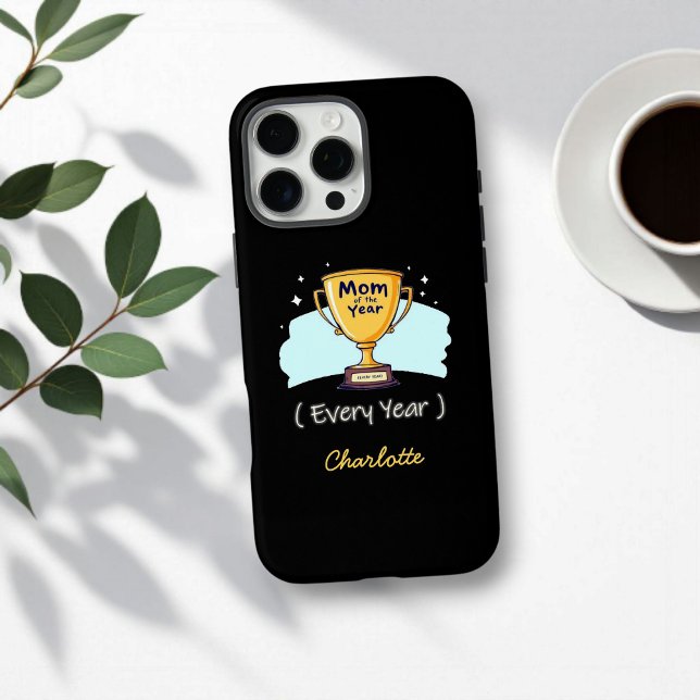 Coques Case-Mate iPhone Maman de l'année chaque année | Cadeau mignon pour (Créateur téléchargé)