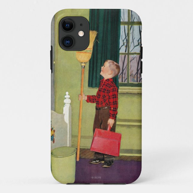 Coques Case-Mate iPhone Maman, j'ai nettoyé ma pièce ! (Dos)