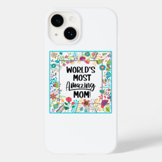 Coque Pour iPhone 14 Maman la plus Extraordinaire du monde