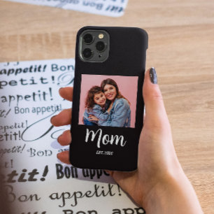 Coques iPhone 16 Maman noire photo de script établi