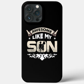Case-Mate iPhone Case Maman Papa Cite Awesome Comme Mon Fils Heureux Pèr