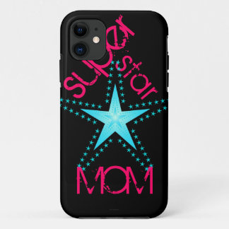 Coque iPhone 11 Maman superstar