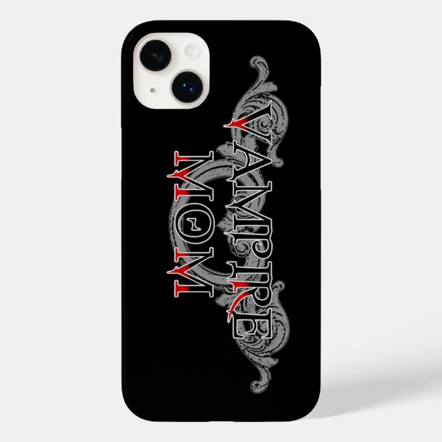 Coques Case-Mate iPhone Maman Vampire (Verso)