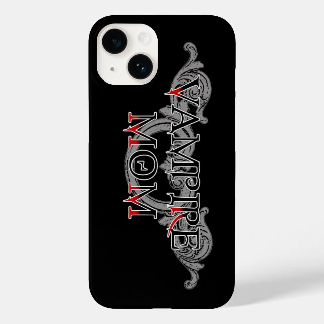 Coques Case-Mate iPhone Maman Vampire (Verso)