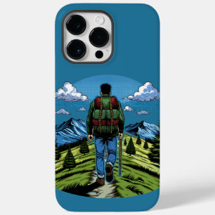 Coque Pour Pour iPhone 14 Pro Max Man Randonnée a Trail comme l'A.T.