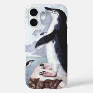 Coques iPhone 16 Manchot à jugulaire, Oiseaux d'Antarctique d'autre