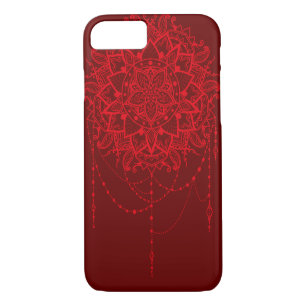 Case-Mate iPhone Case Mandala burgundy Indian