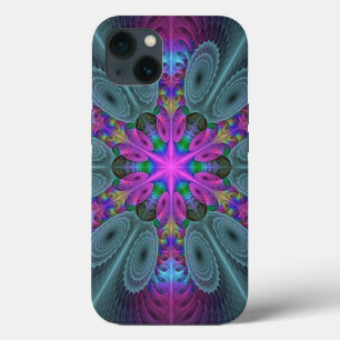 Case-Mate iPhone Case Mandala Colorful Striant Fractal Art Kaleidoscope