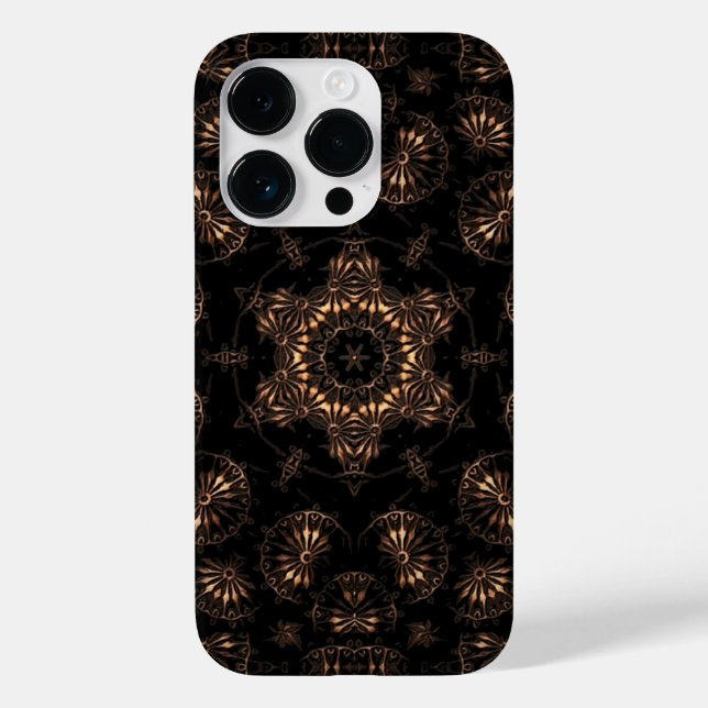 Coques Case-Mate iPhone Mandala de l'âge de bronze (Verso)