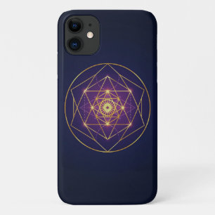 Case-Mate iPhone Case Mandala Doré Céleste — Équilibre dans l'Infini