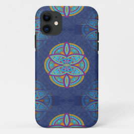 Case-Mate iPhone Case Mandalas sur la conception de répétition bleu mari