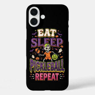 Coques iPhone 16 Plus Manger Dormir Pickleball Répéter Pickleball