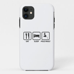 Coque Case-Mate Pour iPhone Mangez la chambre forte de Polonais de sommeil