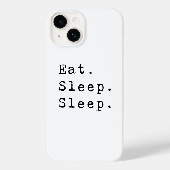 Coques Case-Mate iPhone Mangez le sommeil (Verso)