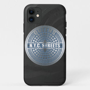 Coque iPhone 11 Manhole Covers Queens