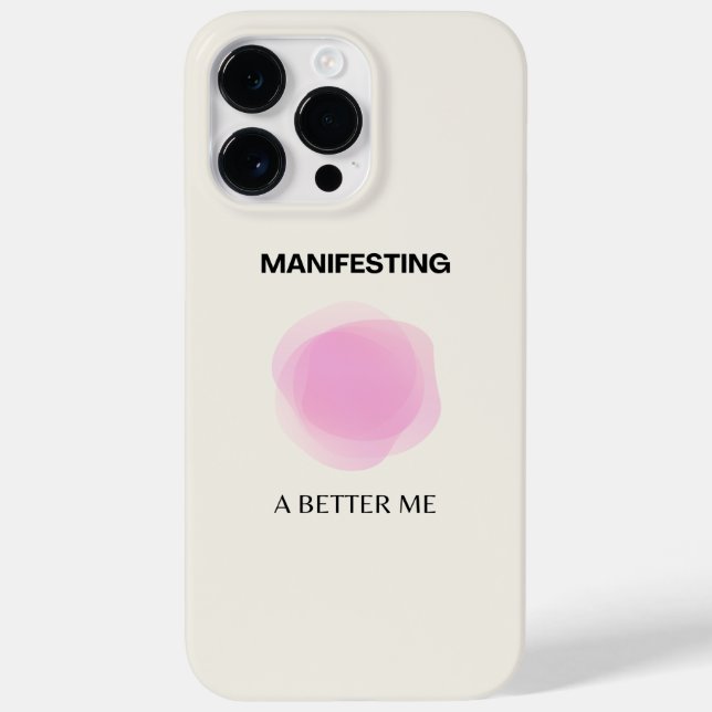 Coques Case-Mate iPhone Manifestation, Manifestation, Spiritualité Positiv (Verso)